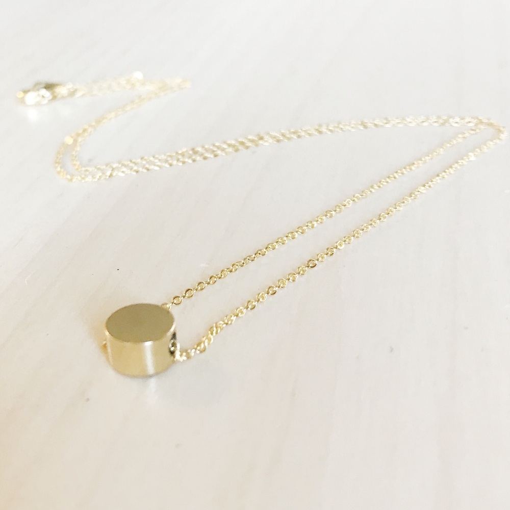 Gold Dainty Dot Layering Necklace